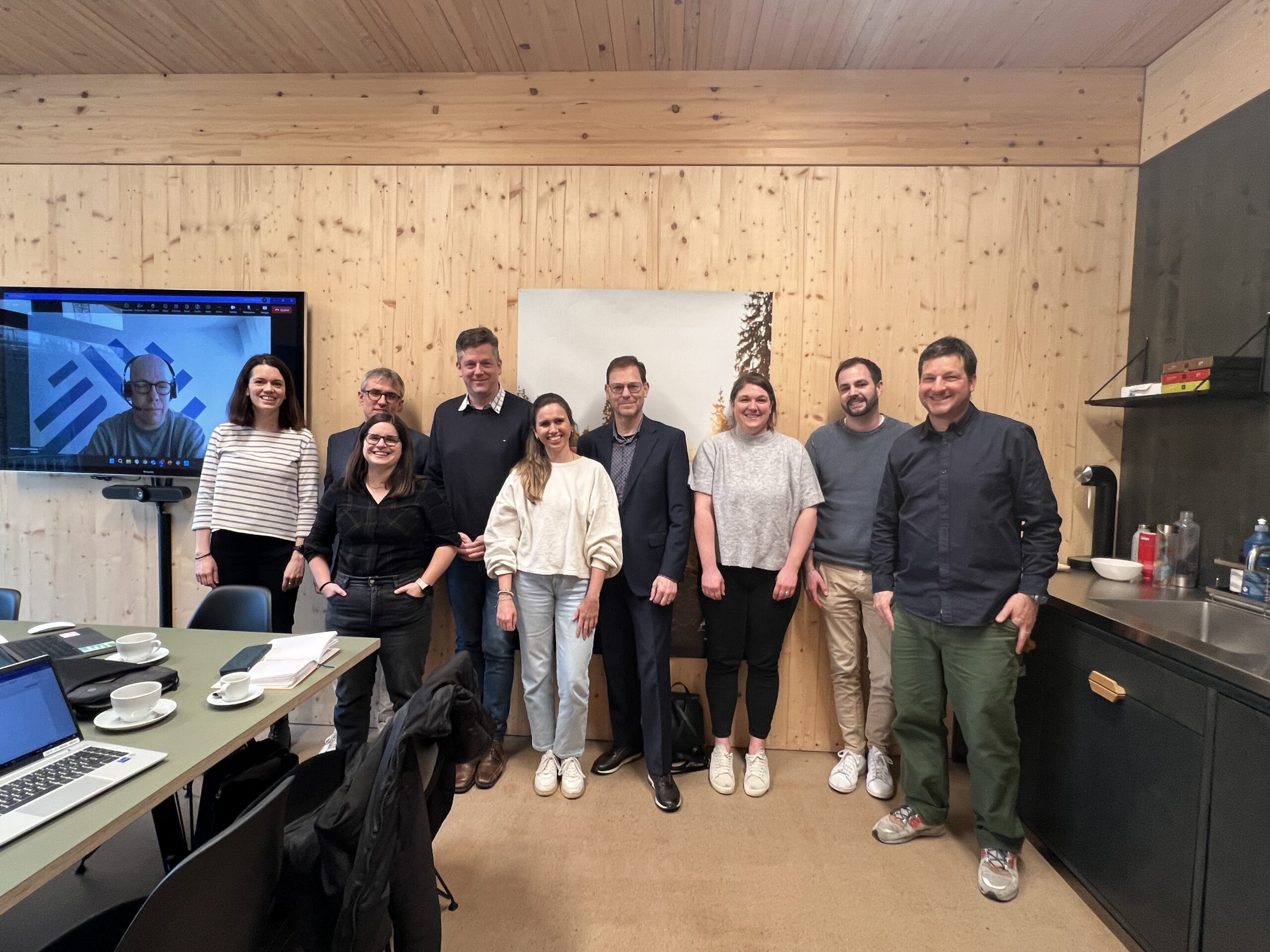 Séance de démarrage du projet ECOSI, 25 février 2025 à Bienne